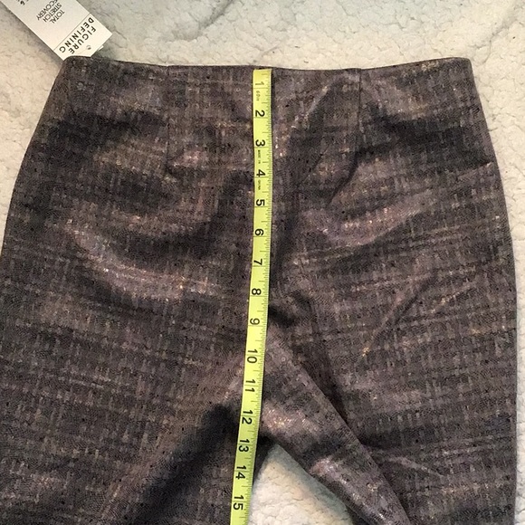 NEW 💕 Zac & Rachel shimmery metallic stretch pants - Picture 5 of 13